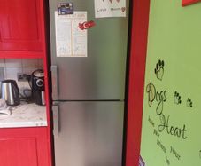 Fridge and freezer