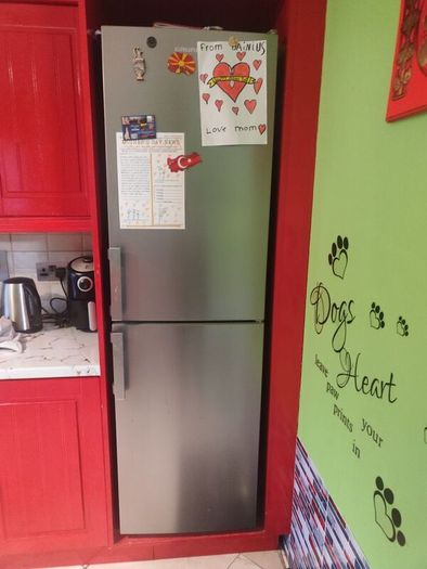 Fridge and freezer