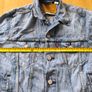 Levi's levi strauss denim blue jeans jacket S Image 5