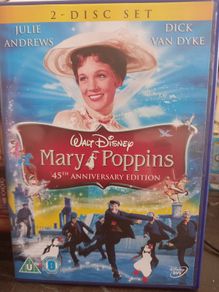 Mary Poppins 45th Anniversary Edition Dvd Julie Andrews Dick Van Dyke Disney Musical