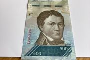 Banknote of Venezuela 500 Bolivares