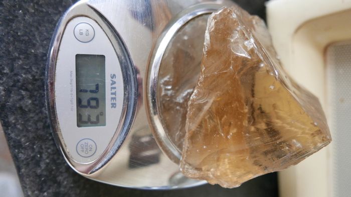 Natural Golden Andara Crystal 5,103 kg