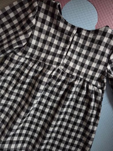 3-6m, With Tags Soft Checkered Dress