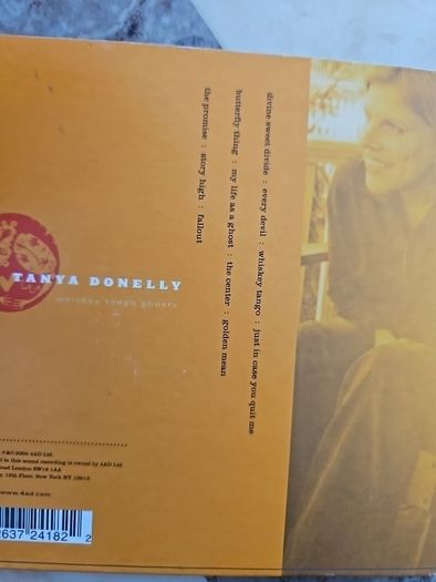 Tanya Donelly CD - Whiskey Tango Ghosts