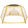 Pool Tent Fabric 660x580x250 cm Yellow Image 7