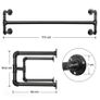 2 x Wall-Mounted Clothes Pipe Racks - FREE Nationwide Delivery Image 8