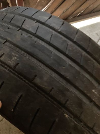 Set of x4 Run flat tyres