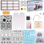 Solar Robot Toy 12-in-1 Educational Science Experiment kit DIY Building Toy Construction Engineering Set for Kids Age 8-12 Boys & Girls Birthday Christmas Gift,Solar Powered Toy-Grey Image 5