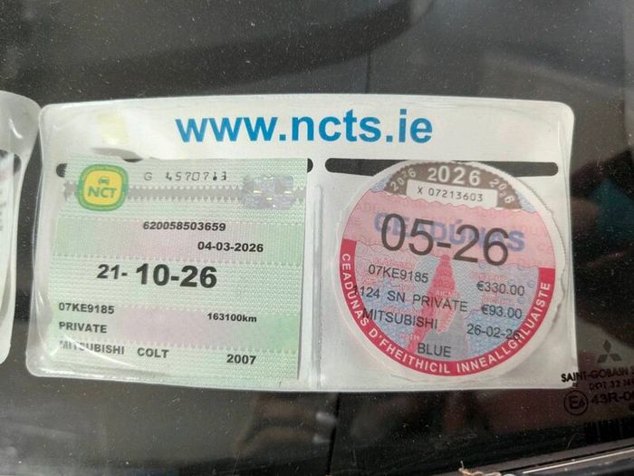 Mitsubishi Colt 2007  Reliable, Economical, NCT'd