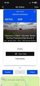 Munster SHC ticket clare vs tipp