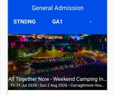 All.Together now weekend camping