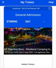 All.Together now weekend camping