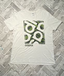 Adidas Mens Short Sleeve Tee Shirt Size Large