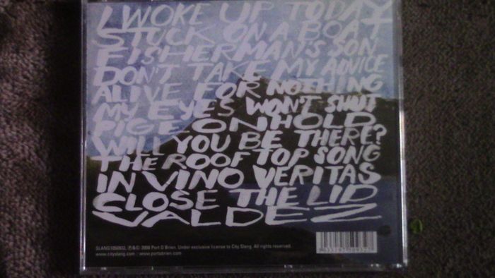 Port O'Brien - All We Could Do Was Sing CD