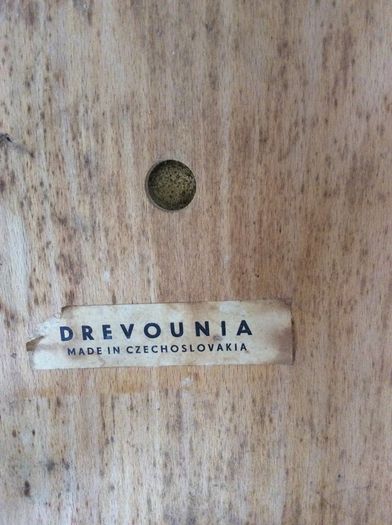 Vintage - Mid Century Bentwood Chair Made by Drevounia Czechoslovakia - good condition