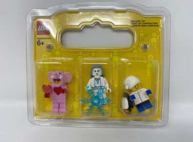 Lego Build a Minifig Set Love Elephant, Ice King, Penguin Boy