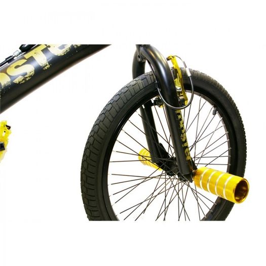 11" Rooster ATTITUDE, 20" Wheel, Black/Gold