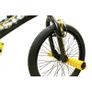 11" Rooster ATTITUDE, 20" Wheel, Black/Gold Image 4