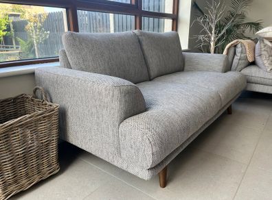 2 seater grey sofa