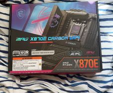 MSI MPG X870E carbon wifi motherboard