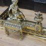 19th Century French Gilt Bronze Fireplace Fender Image 3