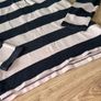 Tommy Hilfiger ladies long sleeve polo shirt top striped collar cotton Image 5