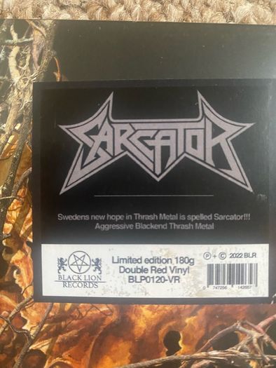10 Black Death Thrash Metal vinyl