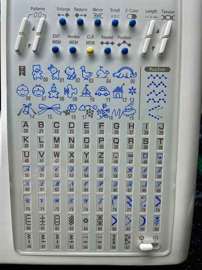 Singer (Made by Juki) Professional XL-10/CXL/Futura 6000 Sewing and Embroidery Machine - Serviced - Very high quality machine!