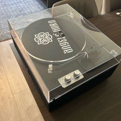 ANGELS HORN Vinyl Record Player, Bluetooth HiFi Turntable Built in Speakers