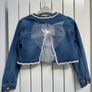 Abel & Lula Kids First Communion Denim Jacket Image 5