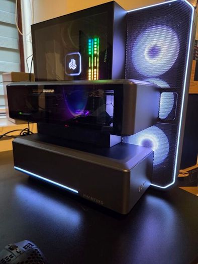 High End Gaming Pc Rx 9070 Xt 16gb  I7 12700kf  Rgb