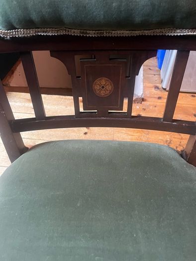 Victorian nursing chair