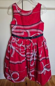 Jasper Conran Girls Red Dress 5 Years