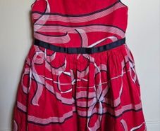 Jasper Conran Girls Red Dress 5 Years