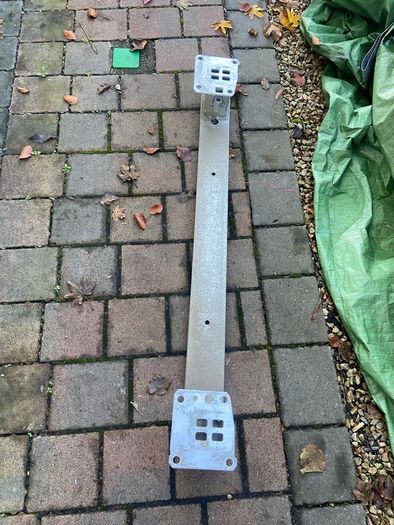 Back bumper bar peugeot expert