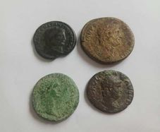 Roman Coins Lot - Large denominations, Nero etc