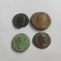Roman Coins Lot - Large denominations, Nero etc