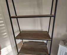 Ladder Bookcase with cabinet