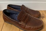 Brown Leather River Island Boys Shoe