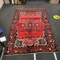 Very Large Antique Persian "Village" Rug.Size:113 ins.x 69 ins.