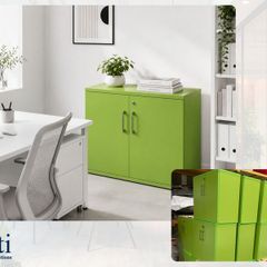 35 X Low Office Cabinets - Grade A