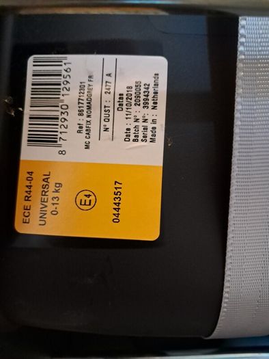 Maxi-Cosi Cabrio-Fix Car Seat