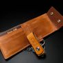 leather wallet with chain Image 4