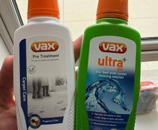 Vax carpet care liquid