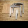 Dove Grey Oak Effect 4 to 6 Seater Foldable Extending Dining Table Image 5