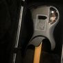 LAG Arkane A200 electric guitar body in Translucent Black finish electric guitar parts accessories Image 3