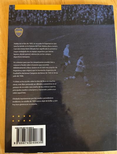 Boca Juniors - La Gira del 25 Book