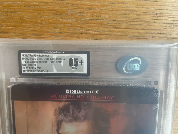The Godfather CODA Steelbook. Sealed And Graded By UKG. 85+