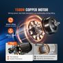 2-in-1 Portable Electric Hoist Power Winch 499 kg Wired Remote Control Image 2
