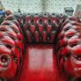 Chesterfield 3 seater and two chairs Image 7